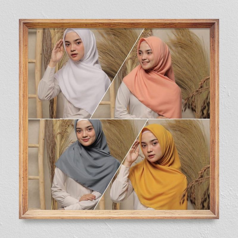 KERUDUNG SEGIEMPAT BELLA SQUARE /HIJAB SEGIEMPAT