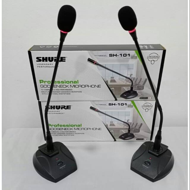 Mic Meja Podium Kabel Shure SH-101