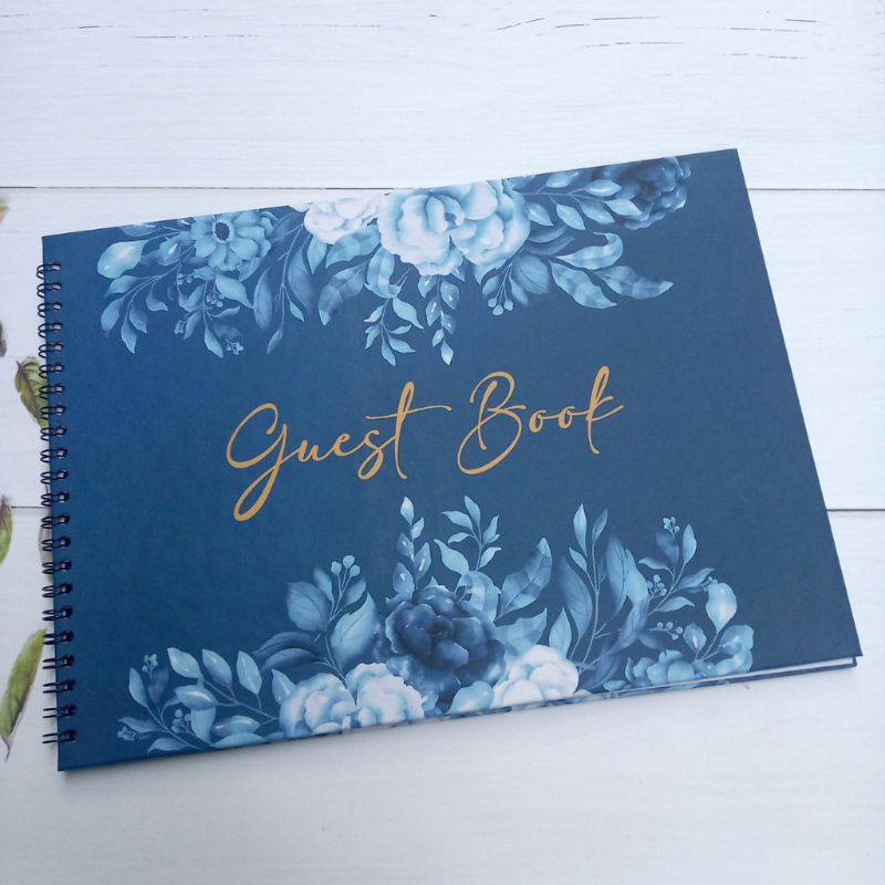 

READY guest book buku tamu pernikahan acara pesta hard cover GB-08