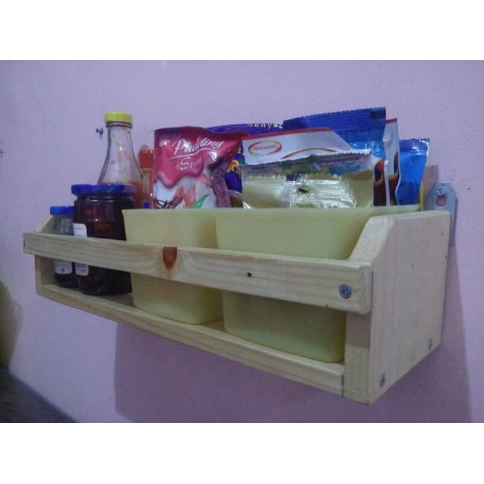 

rak bumbu dari kayu pinus rusticantik unfinish