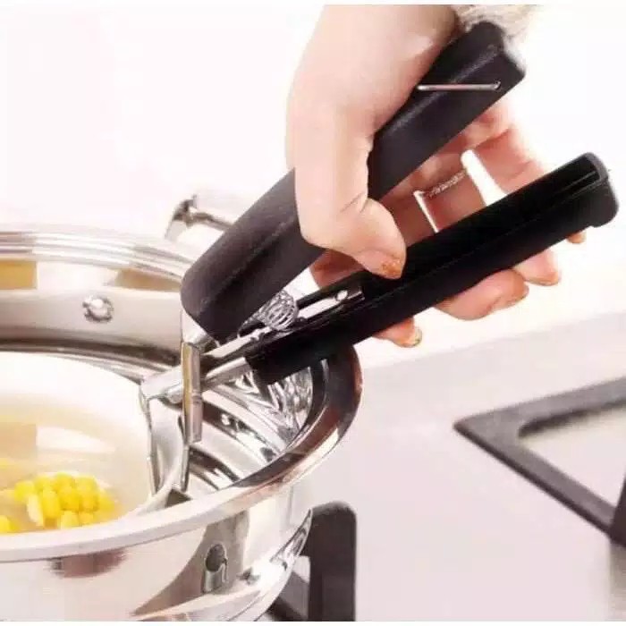 (BC)Tang Penjepit Anti Panas Panci Piring Mangkok Anti Slip Tongs-bayi online shop