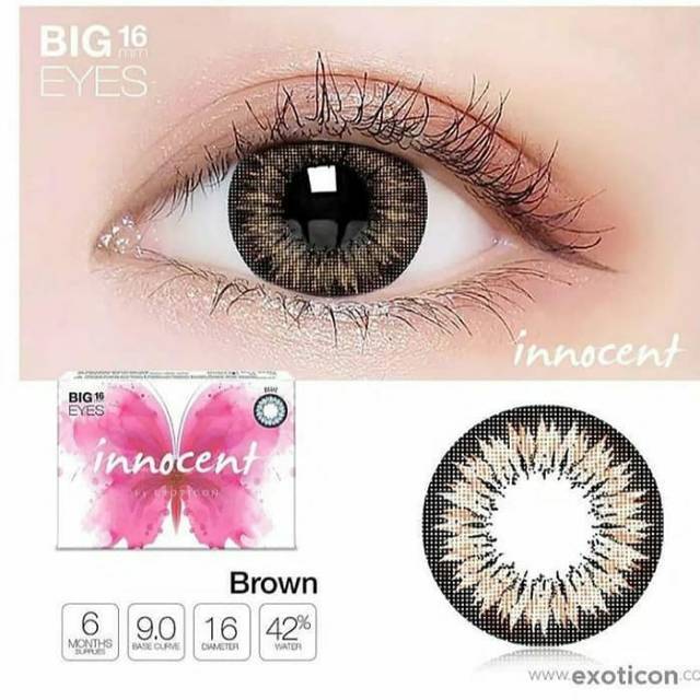 SOFTLENS INNOCENT 16mm  free lenscase