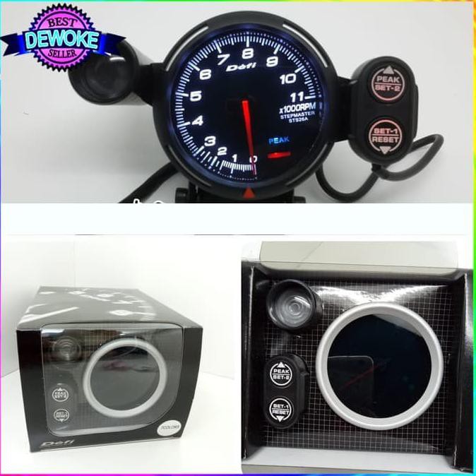 TACHOMETER DEFI BF 7 WARNA DIJAMIN ORIGINAL RPM AKSESORIS MOBIL NEW