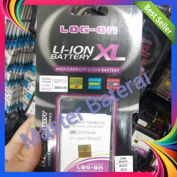 BATERAI SAMSUNG GALAXY CORE I8262D DOUBLE POWER 3400MAH