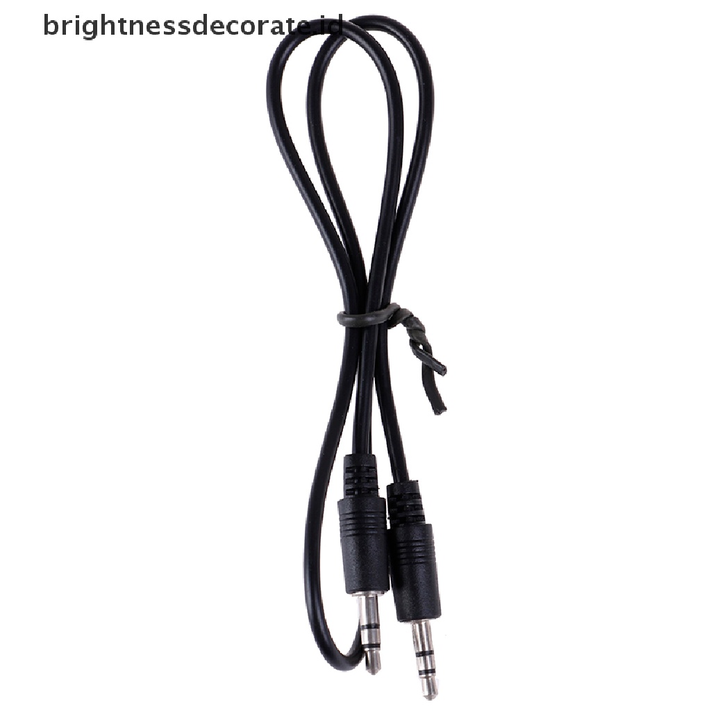 [birth] 1Pc 3.5mm Jack male to male car aux auxiliary cord stereo audio cable 1m [ID]