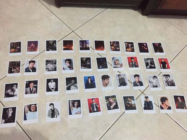 Polaroid Photo Shawn Mendes