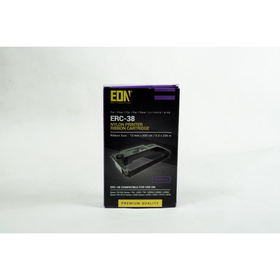 RIBBON CARTRIDGE ERC-38 EON Ungu Hitam