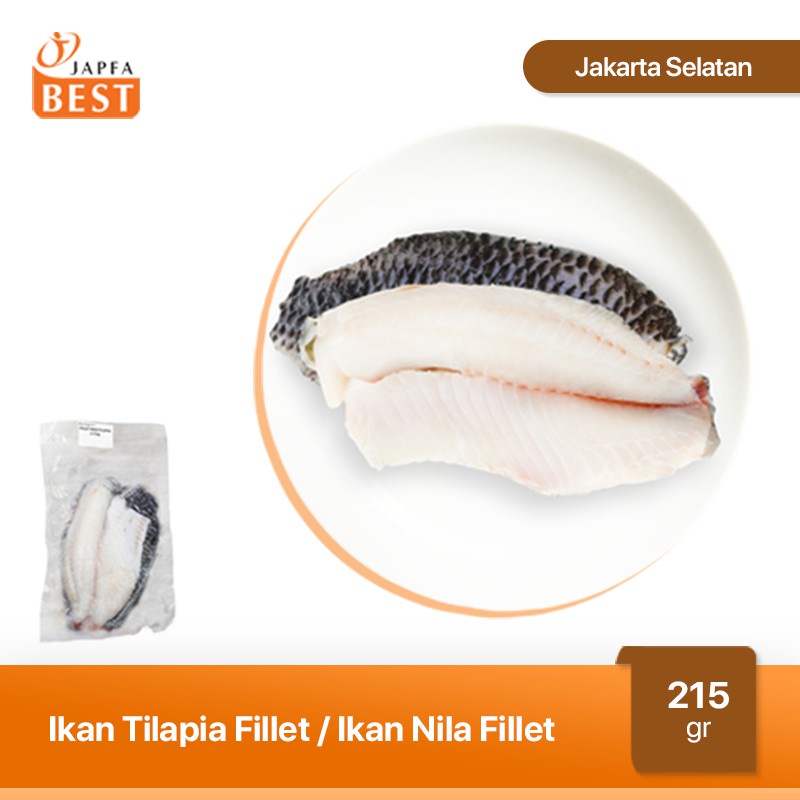 Ikan Tilapia Fillet / Ikan Nila Fillet 215 gr