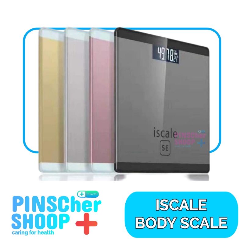 Timbangan Badan Digital Body Scale ISCALE Free Buble Wrap