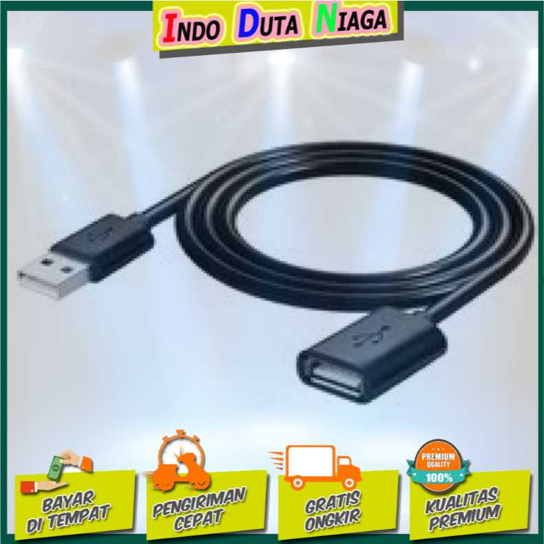 IDN TECH - IOGEAR Kabel USB 2.0 Ekstension Male to Female 1 Meter - US208