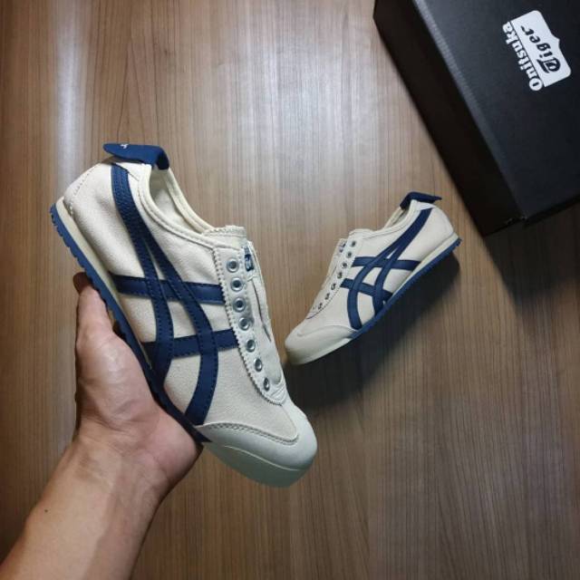  Sepatu  Wanita  Onitsuka  Tiger  Mexico 66 Slipon Terbaru  Made 