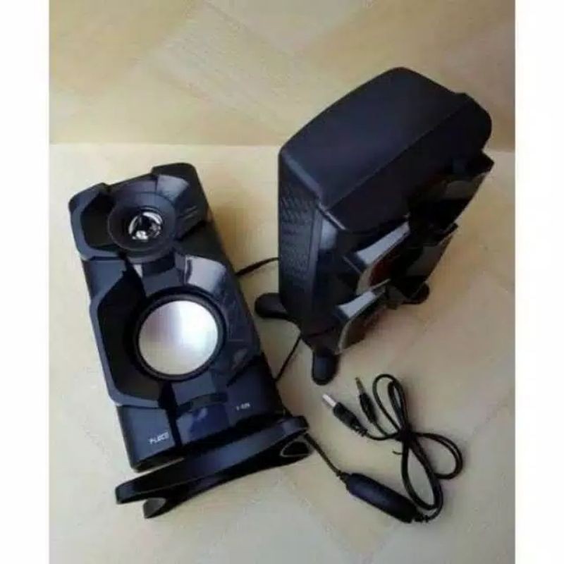 Speaker Aktif Laptop Komputer HP Fleco F-026 Digital USB Xtra Power Sound /Salon Aktif Super Bass