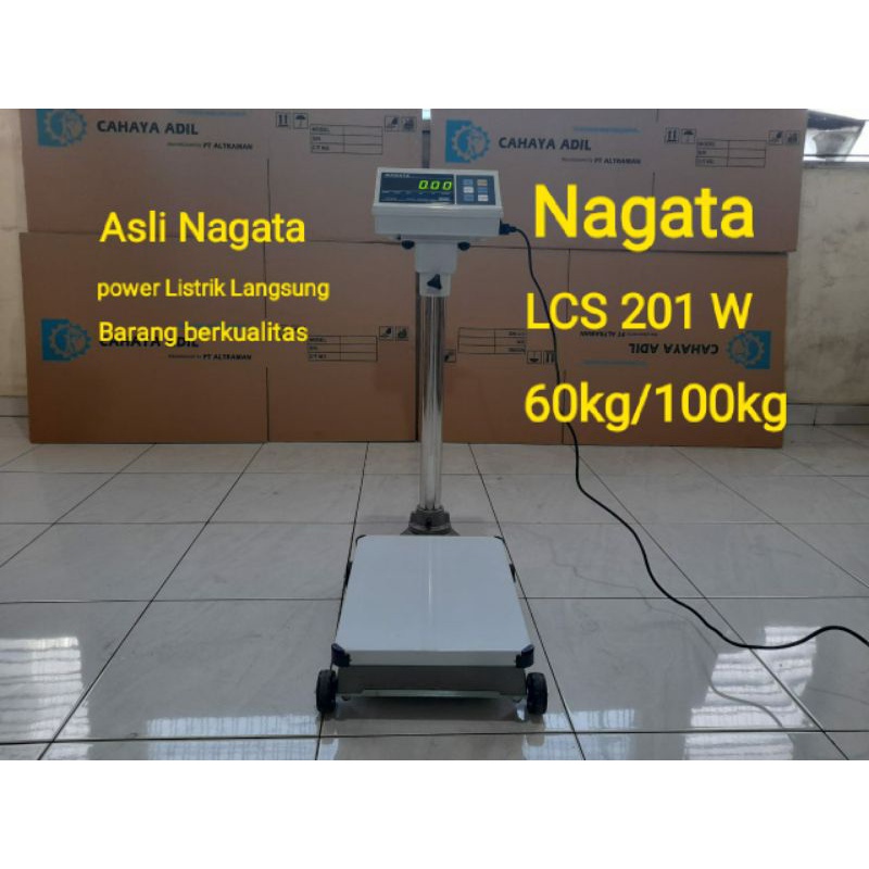 Timbangan Nagata Lcs 201w 60kg -100kg