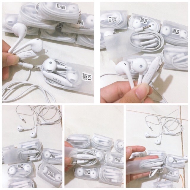 headset R11 original jamin suara bagus / realme / oppo / mi / vivo