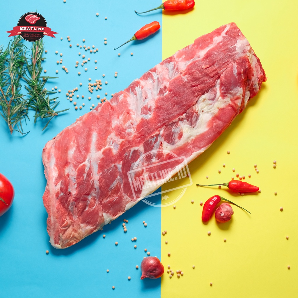 US Pork Baby Back Ribs Iga Babi Import