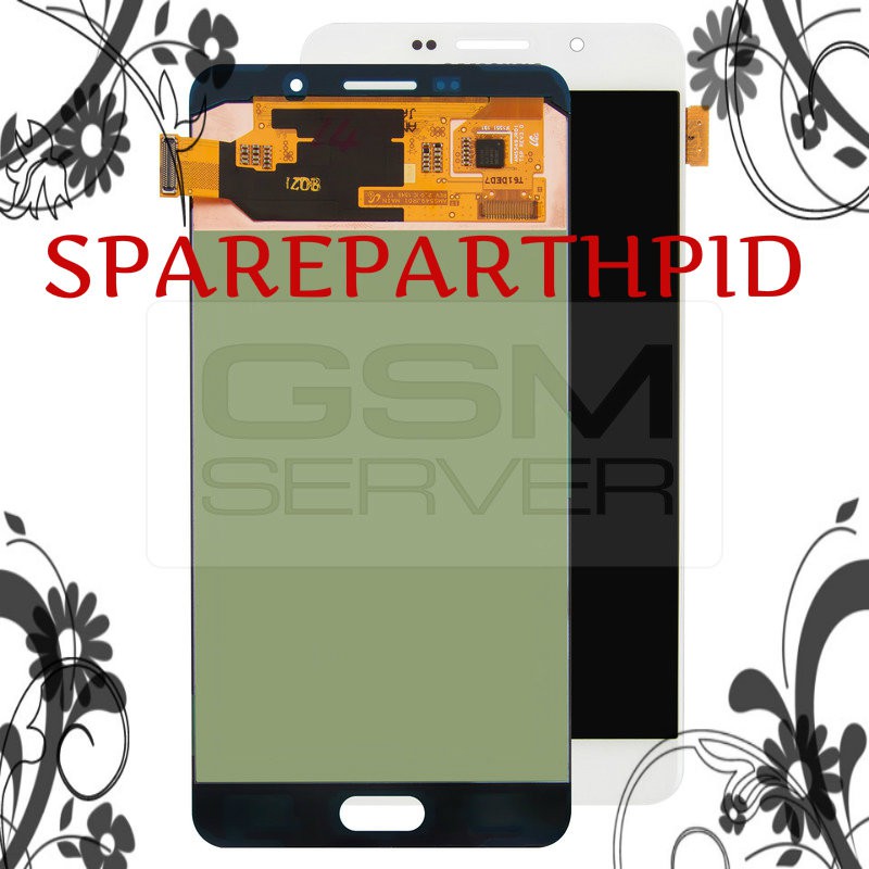 Jual LCD + TOUCHSCREEN PUTIH SAMSUNG A7 2016 ORIGINAL Diskon
