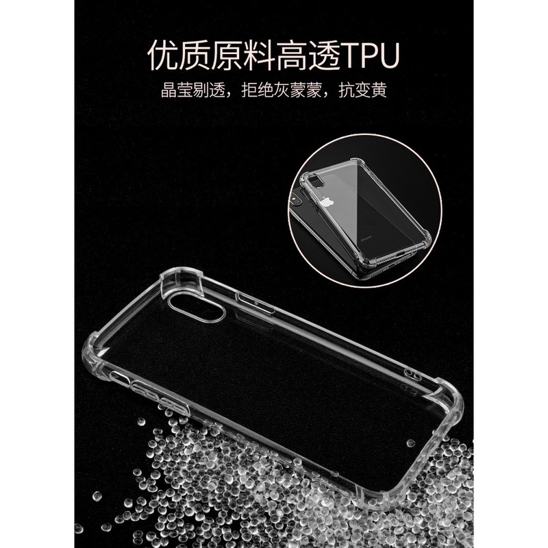 Soft Case TPU Transparan shockproof Cover iPhone 14 13 12 11 Pro X XS MAX XR SE2020 5 5s 6 6s 7 8 Plus