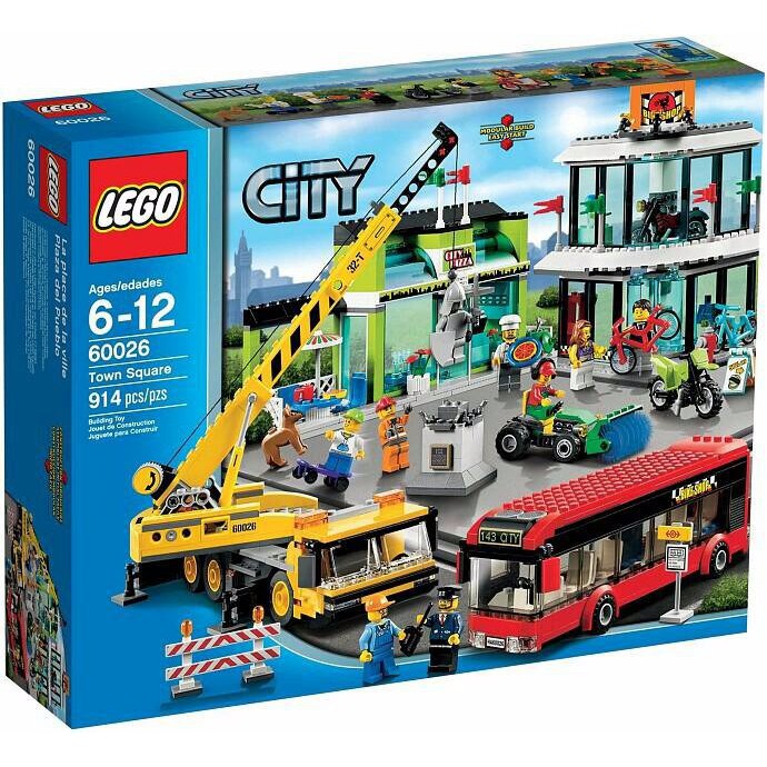  Lego  City  60026 Town Square KS96 Shopee  Indonesia