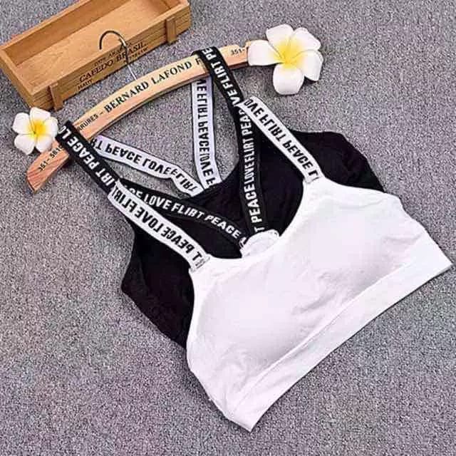 Bra PEACE LOVE FLIRT  - Underwear Sports Fitnes Gym Aerobic