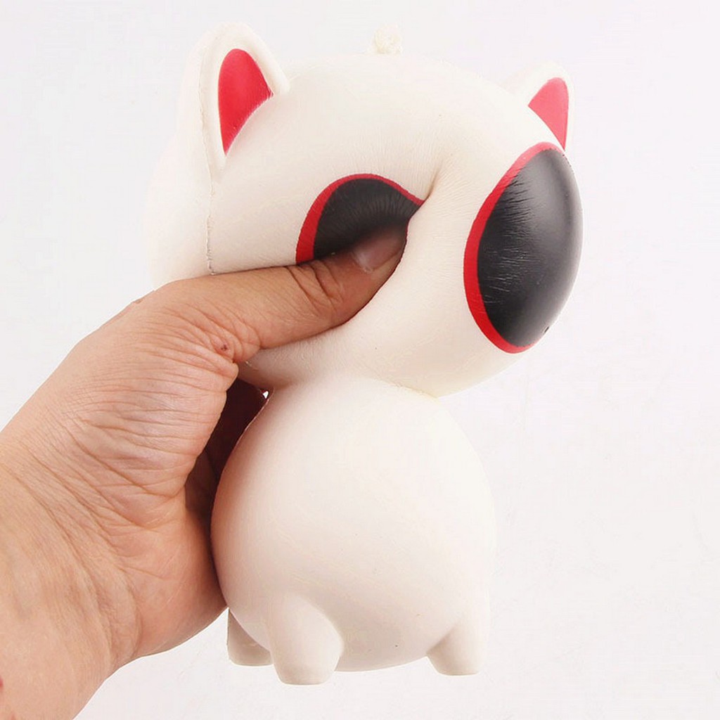 Squishy Kucing Mata Belo Big Eyes Alien Cat SanQi Elan Original