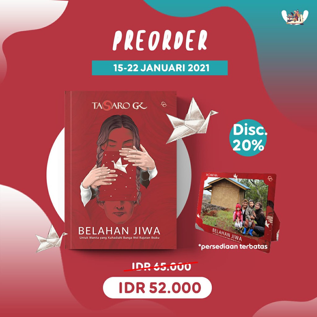 BUKU BELAHAN JIWA KARYA TASARO GK-1