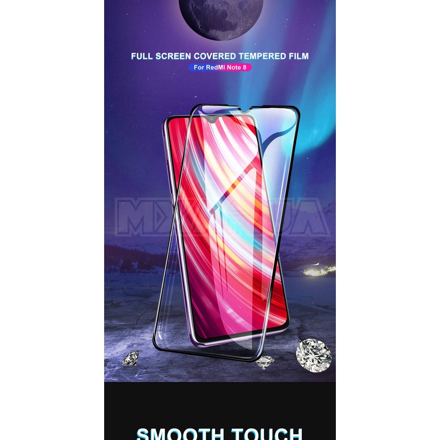 9D Full Protective Glass For Xiaomi Redmi 8 8A 7 7A K30 Tempered Screen Protector Redmi Note 7 8 8T 9S 9 Pro Max Glass Film Case