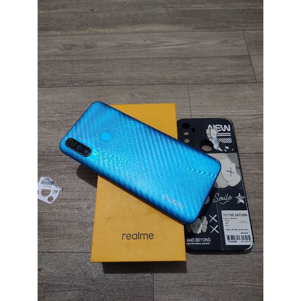 realme c3 3/32 gb fulset seken second bekas