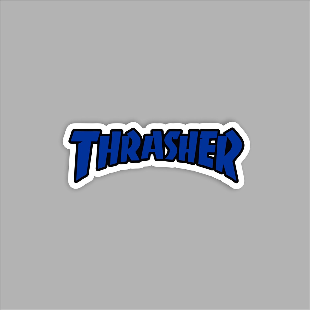 

Stiker Sticker Distro Thrasher Blue Black White Case Phone Logo Brand Skate Surf Band Aesthetic Grosir Murah Pop Art Clothing Basic Daily Tumblr Laptop HP Casing Striping Tempel Label Merk Dinding Graftac Vinyl High Quality decal