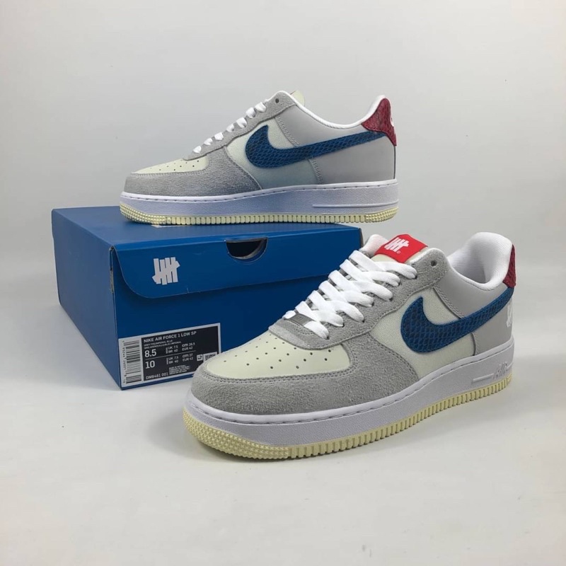 Nike Air Force 1 Low SP Undefeated 5 On It Dunk vs. AF1