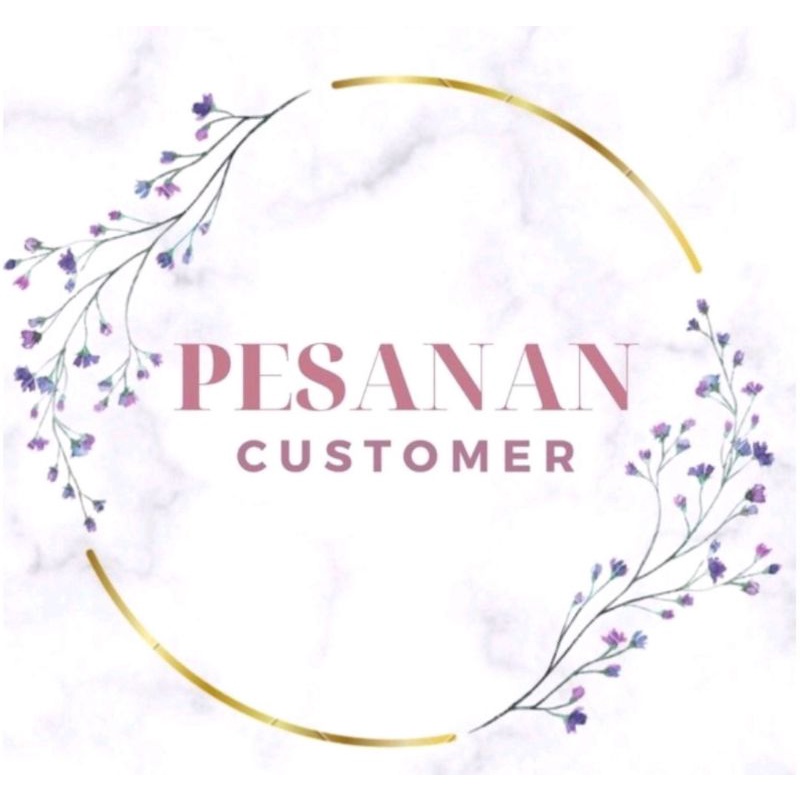 

nota pesanan makanan customer ( jastip)