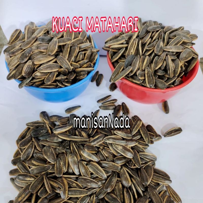 

Kwaci Hitam/Kwaci Biji Bunga Matahari 1000gr