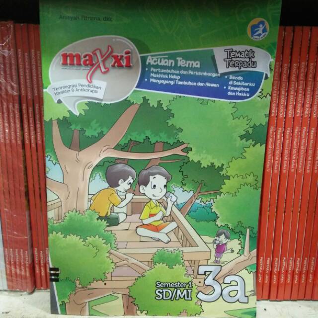 BUKU LKS TEMATIK MAXXI 3a KELAS 3 SD SEMESTER 1