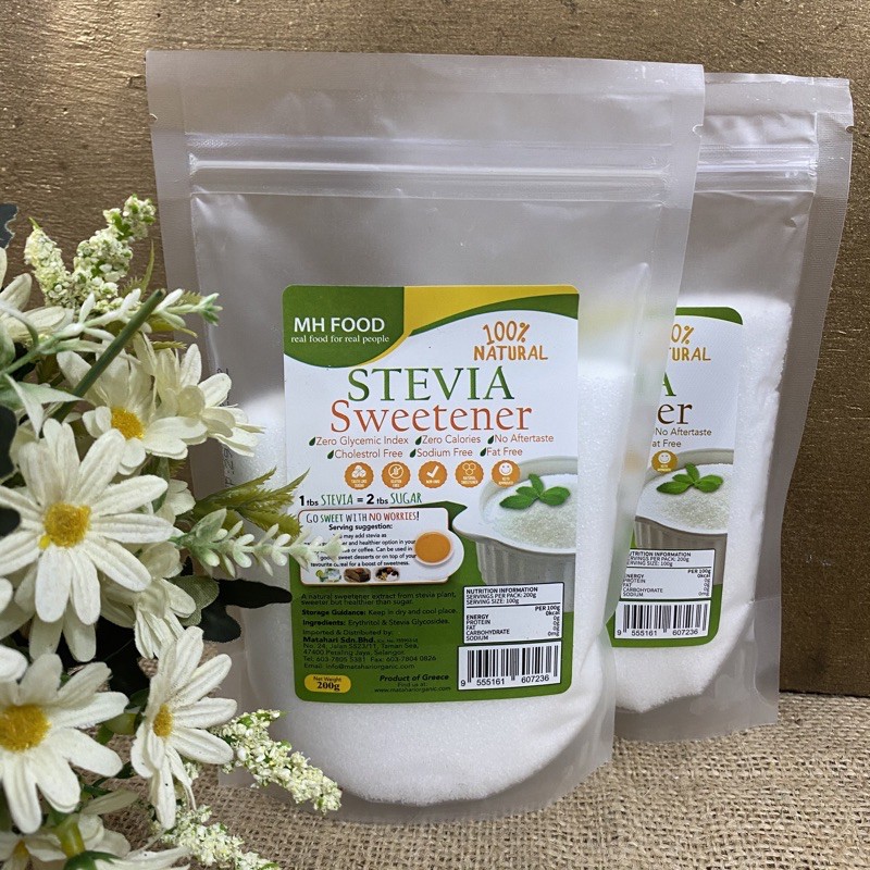 MH Natural Stevia Sweetener 200gr