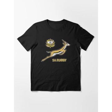 Sa Rugby - Vintage Springbok Logo Kaos Distro Adem
