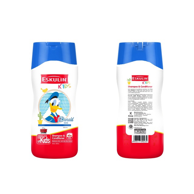 Eskulin kids shampo &amp; conditioner 200ml