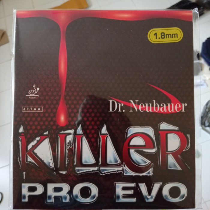 KARET TENIS MEJA BINTIK DR NEUBAUER KILLER PRO EVO ORIGINAL