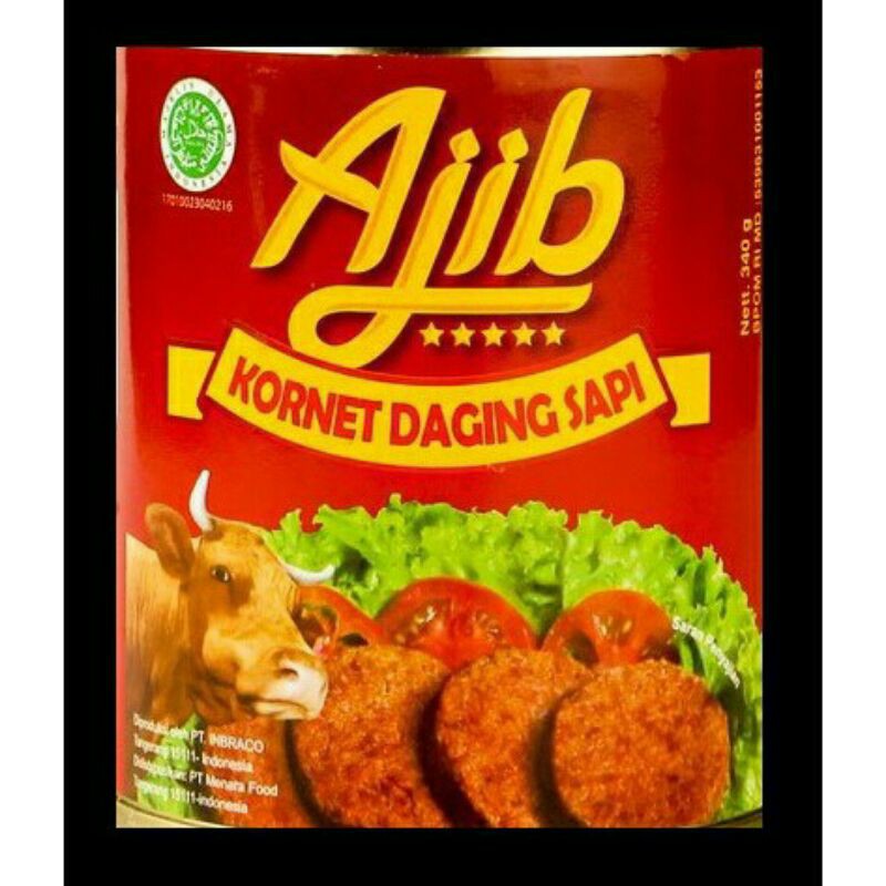 

AJIB CORNED BEEF 24X340GR