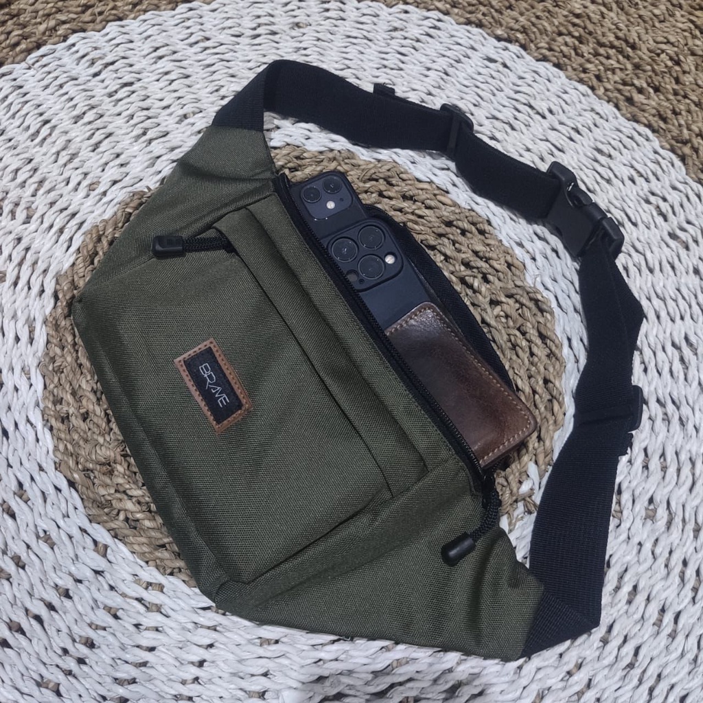 BABEDO WAIST BAG PRIA MATT KANVAS