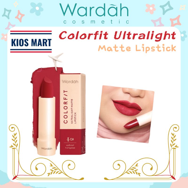 Wardah Colorfit Ultralight Matte Lipstick | Lipstik