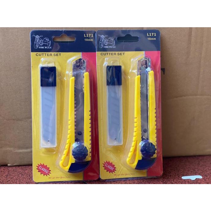 

Mantap Bestguard L171 Pisau Cutter + Isi 5 Pcs Promo