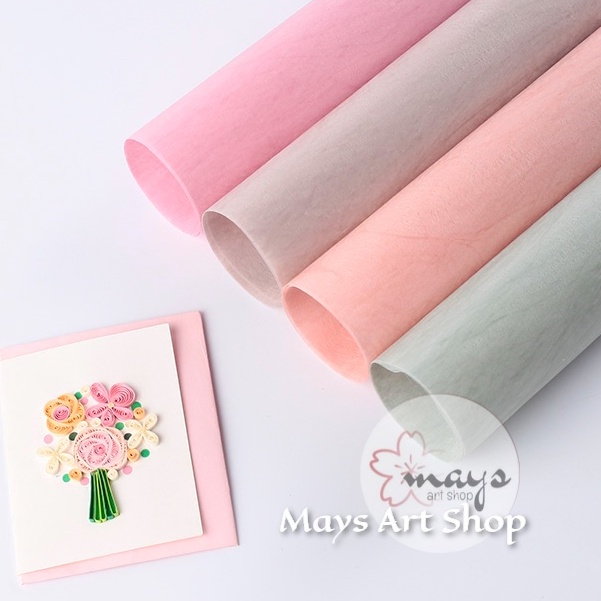 

[5 Lembar] Flower Wrap Tissue - Kertas Buket Bunga Wrapping Paper Flower Bouquet Serat Bahan Tisu Tipis Non Woven Thin Pembungkus Bunga Lembaran Tissu / Tisue Bucket Uang Snack Kado Murah 60 x 60 cm