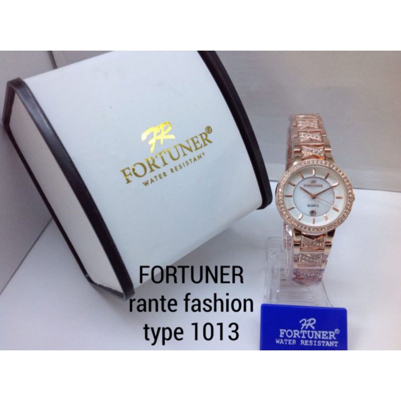 Jam Tangan Wanita Fortuner Original Rantai Tahan Air New