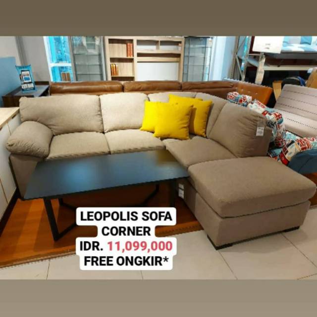 Leopolis Corner Sofa Informa Sofa Sudut Sectional Sofa Shopee Indonesia