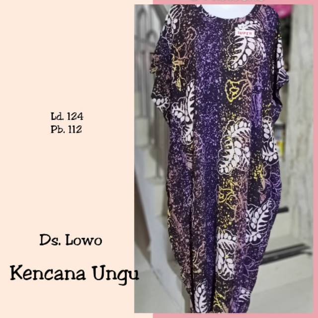 Kencana Ungu Daster Lowo