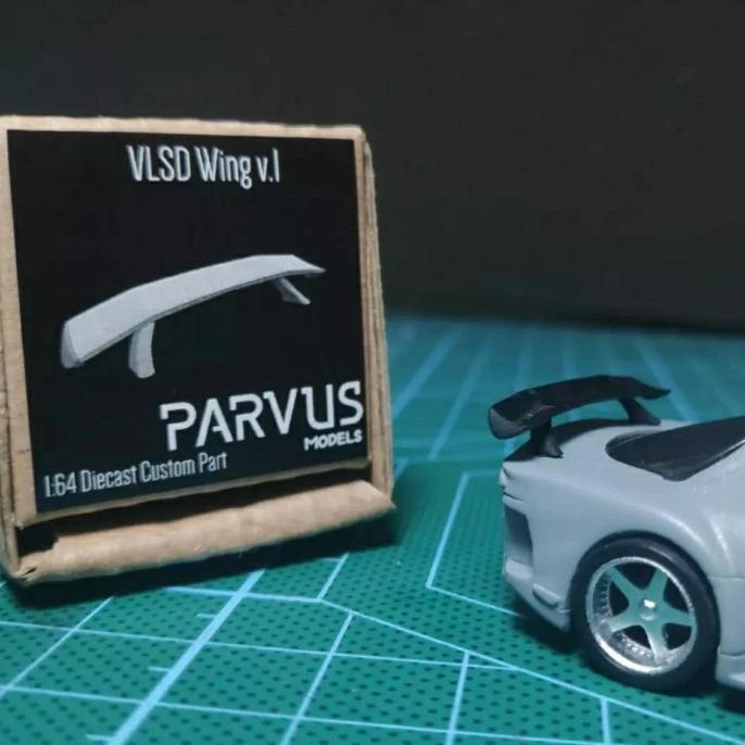 @#@#@#] Parvus Models Wing Veilside v1 VLSD Custom Hot Wheels Tomica Diecast