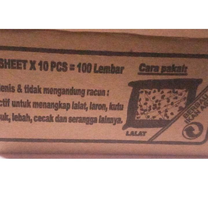 

Limited Product,, Pagoda Lem Lalat Perekat Kertas 10 Lembar