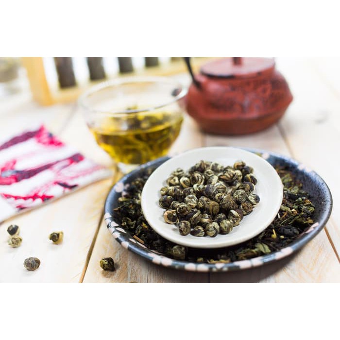 

Jasmine Dragon Pearl Tea - 100% Natural Tea Sommelier Collection - tth681