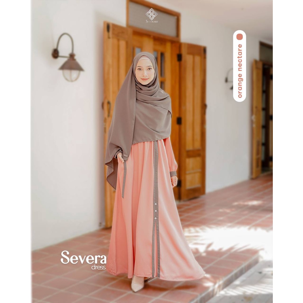 {SHIERAKI} Severa Dress. gamis syari by shieraki