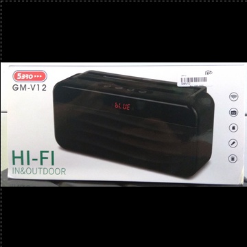 SPEAKER WIRELESS BLUETOOTH 5BRO GM - V12