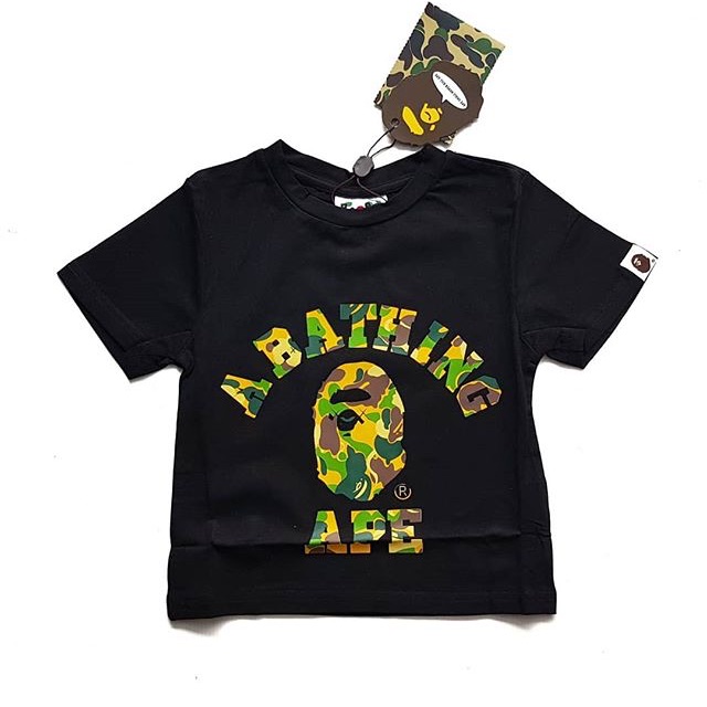KAOS BAPE A ABATHING APE ANAK (GRADE ORI)